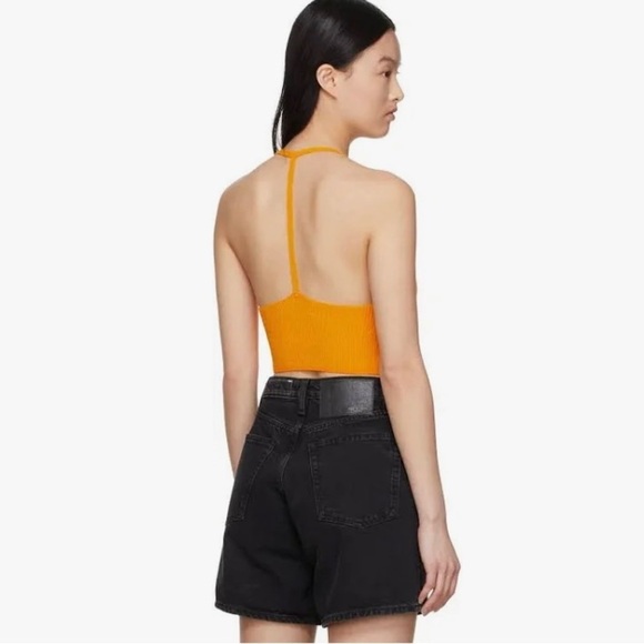 NWT RAG & BONE Soleil Stretch Ribbed Bra Top reg $150 size large - Picture 2 of 12